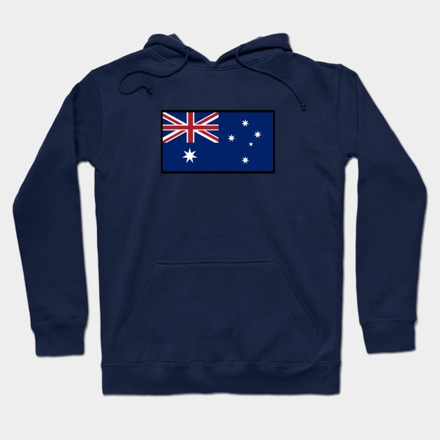 Simple Australian Flag Hoodie by Neon-Light